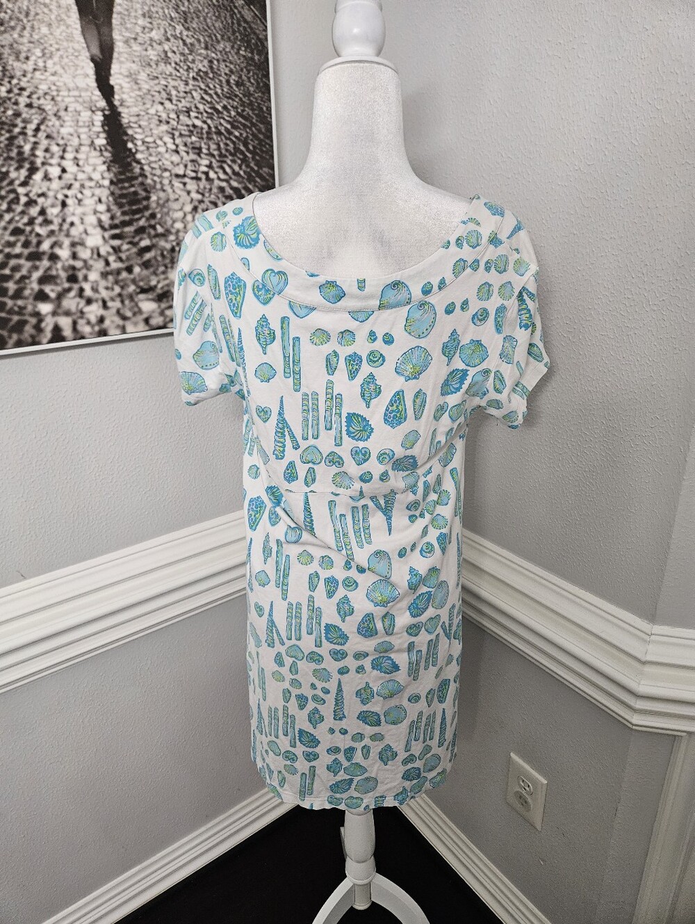 Lilly pulizer dress size large shells - Picture 7 of 8